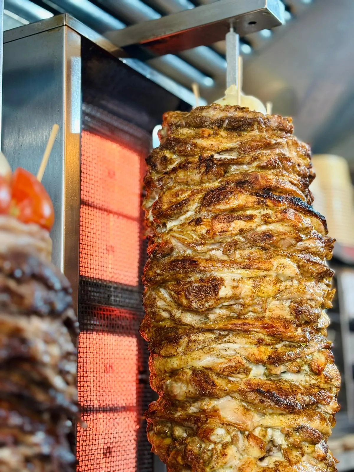 Broche de shawarma poulet maison