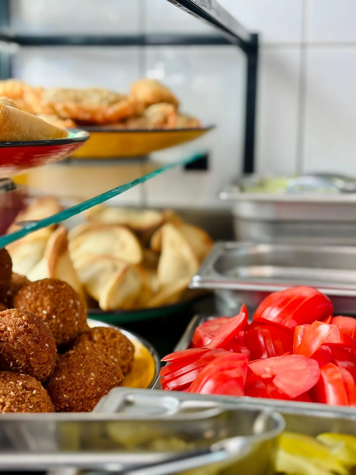 Falafels libanais aux tomates